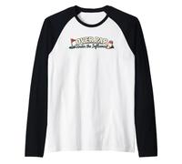 Over Par and Under The Influence Golf Drinking Raglan Baseball Tee