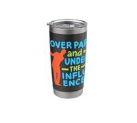 Over Par and Under The Influence Golf Stainless Steel Insulated Tumbler
