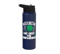 Over Par and Under The Influence Golf Stainless Steel Insulated Water Bottle