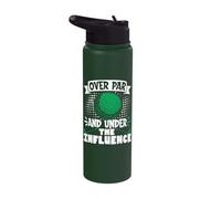 Over Par and Under The Influence Golf Stainless Steel Insulated Water Bottle