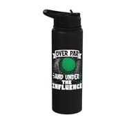 Over Par and Under The Influence Golf Stainless Steel Insulated Water Bottle