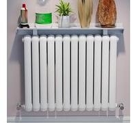 Over Radiator Shelf No Drilling Aluminum Floating Shelf DustProof Design Easy Fit Bracket Holds 88lbs Perfect for Home Decor & Organizing