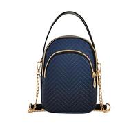 over Shoulder Handbags Lady Quilted Chain Strap Wallet Phone Purse Funny Zipper Designer Bowler Tote Black Abstract Blur Gradient