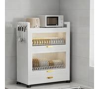 Over-Sink 3-Tier Dish Rack - Space-Saving Kitchen Organizer, White Bare Frame, Durable Steel, Adjustable Design For Efficient Drying Storage, Perfect For Small Kitchens,5732 White Bare Frame Three L