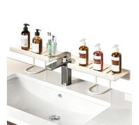 Over Sink Bathroom, Drill-Free Carbon Steel Kitchen Drying - Removable Tap Shelf, Bathroom, for Soap, Brushes, Utensils, Toiletries, Shower Gel, Decoration, Home, Shelf, Shower, Living Room