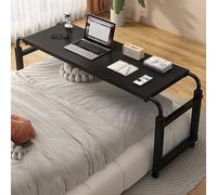 Over The Bed,Table with Wheels,Over Bed Table,overbed Table King Size Bed,overbed Desk nover Bed Table with Wheels Adjustable Height Mobile Cross-Bed Table, Suitable for Anywhere in The Home.