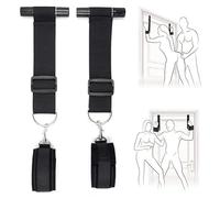 Over The Door Entryway Restraints Hanging Wrist Bondage Straps for Lovers, Restraints for Sex, Hanging Swing Play Wrist Cuffs Bondage Wear Strap for Couple Game Sex Toys by HBABY