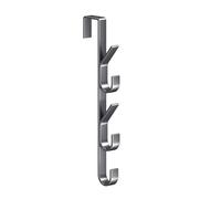Over the Door Hanger | Door Treasure Hanger | Carbon Steel Heavy Duty Back Door Hooks | Multifunctional Heavy Hangers | Space Saving Vertical Design - Storage Hooks for Hats