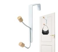 Over the Door Hanger - Over Towel Rack, Durable Steel Hanging Organizer, Scratch-Resistant and Space-Saving Hook System, Modern Stylish Finish | Clothing, Scarves