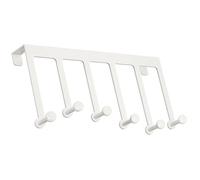 Over The Door Hook Clothes Hanger Towel Rack Space Saving Coat Hook Rack Bathroom Organizers Towel Enduring Hanging Organizers