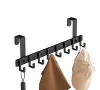 Over The Door Hook - Space Saving Oveer Doorr Hanger | Sturdy Dooor Hangeer Hoook | Doors Towel Rack for Clothes, Towels, Bags, and Accessories in Bedroom, Bathroom