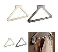 Over The Door Hooks, Door Hanger Hooks for Hanging, Over The Doors Towel Racks for Bathroom with 6 Coat Hook,for Bathroom, Coat Rack Dorm Essentials (C)
