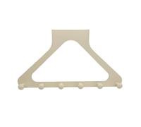 Over The Door Hooks, Door Hanger Hooks for Hanging, Over The Doors Towel Racks for Bathroom with 6 Coat Hook, Coat Rack Dorm