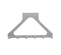 Over The Door Hooks, Door Hanger Hooks for Hanging, Over The Doors Towel Racks for Bathroom with 6 Coat Hook, Coat Rack Dorm