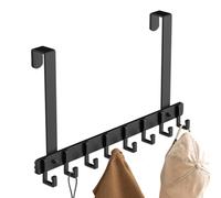 Over The Door Hooks: Door Hook Hanger, Heavy Duty Coat Rack | Cargo Organizer for Bedroom, Living Room, Bathroom, Closet Wall, Space Saving, Accessories