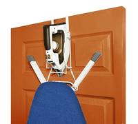 Over The Door Iron Board Caddy - Iron and Ironing Board Storage Organizer, for Y Leg Ironing Board