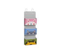Over-the-Door Organizer with Cartoon Animal for Kids