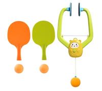 Over The Door Pong Set - Portable Adjustable Hanging Table Tennis Training Set | Pingg Pong Door Game for Door Frame