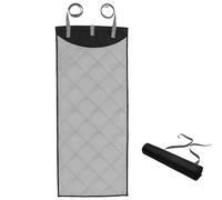 Over The Door Press Pad Heat-Resistant Over The Door Steam Pad Vertical Hanging Over Door Clothes Steamer Pad Foldable Over Door Clothes Steamer Pad Portable for Clothes Steaming 45.27×18.89in #