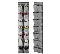 Over-the-Door Shoe nizer with 14 Pockets, Durable Non-Woven Fabric Design, Multi-Purpose Storage Solution for Home, Closet, Bedroom, Easy Hook Installation