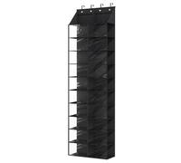 Over The Door Shoe Rack - 10-Tier Hanging nizer, 20 Lar Capaci, Ox Fabric, Space-Saving Shoe Sto Solut for Easy Access and Clutter-Free Entryway.