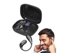 Over the Ear Earbuds - Sports Headphones Overs Ears Wireless for Comfortable Listening, Lightweight Earphone with Secure Fit for Motorcycle, Travel, Game, Running, Gym, Airplane, Cycling, 5 Inches