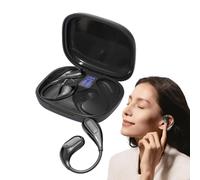 Over The Ear Earbuds - Stable Hook Fit, Noise Isolating Structure, Flexible Cable Routing, Balanced Sound Delivery with Long Session Compatibility | for exercise training outdoor running cycling trans