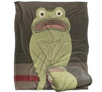 Over The Garden Wall Greg'S Frog Is Naked Silky Touch Super Soft Throw Blanket 152 X 127 cm