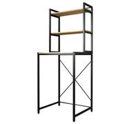 Over The Laundry Room Storage Cabinet, Toilet Shelf Bathroom Organizer, Toilet Organizer Shelf with 1/2/3 Shelves, for Bathroom Restroom Laundry,White (White)