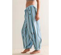 Over The Moon House Pants by Intimately at Free People in Blue Combo, Size: Large - female