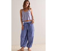 Over The Moon House Pants by Intimately at Free People in Blue Combo, Size: Medium - female