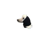 Over The Moon Pet Products Pet Hoodz for Dogs - Anxiety, Grooming, Ear Protection, Calming, Compression, Hoodie, Ear Wrap (Medium, Black)