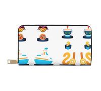 Over The sea Wallet Hand-Held Coin Purse Fashionable and Versatile Long Can Hold Mobile Phones Coins Keys