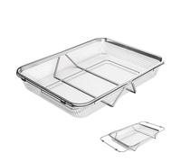 Over the Sink Drying Rack | Stainless Steel Storage Drain | Sink Dryer - For Plates, Bowls, Cups, Cups, Tableware, Chopsticks, Forks, Spoons,