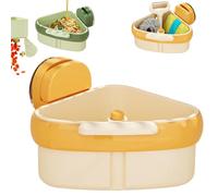 Over The Sink Strainer Basket, Sink Strainers for Kitchen Sink Food Catcher, Food Waste Catcher for Sink, with Suction Cup Press, Easy Drain Basket for Food Scraps & Waste Disposal (Yellow)