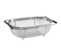 Over The Sink Strainer Expandable, Stainless Steel Colander Basket, Multi-Function Kitchen Strainer, Ideal for Washing Vegetables, Draining Pasta, and Drying Dishes, Thing Home Kitchen Tool