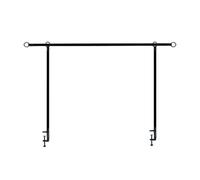 Over The Table Rod Stand with Clamps, Metal Balloon Flower Arch Stand, Adjustable Table Arch for Wedding Birthday Partys Baby Shower Christmas Decoration Supplies 110 x39 inches