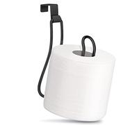 Over The Tank Toilet Paper Holder Black, Toilet Paper Holder, Toilet Paper Roll Holder, Bathroom Toilet Paper Storage-Black