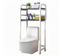 Over the Toilet Sto Cabinet2Tier Metal Bathroom nizer Rack SpaceSaving Floor Stand for Toilets Restroom and Laundry Room
