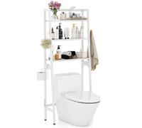 Over The Toilet Storage Shelf 3-Tier Standing Above Toilet Rack Stand