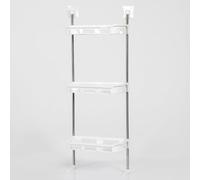 Over the Toilet Storage Shelf - No Drill Bathroom Space-Saving Rack for Small Bathrooms Easy Installation Design for Efficient Space Utilization