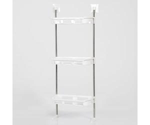 Over the Toilet Storage Shelf - No Drill Bathroom Space-Saving Rack for Small Bathrooms Easy Installation Design for Efficient Space Utilization