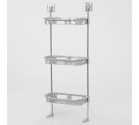 Over The Toilet Storage Shelf - No Drill Bathroom Space-Saving Rack for Small Spaces Easy Installation Sturdy Design for Maximum Space Efficiency