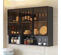 Over The Toilet Wall CabinetBrown with Hidden Handle Perfect for Bathroom & Kitchen StoHome Decor for Living Room and nizing tials