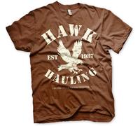Over The Top Hawk Hauling T-Shirt Brown