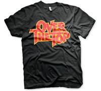 Over The Top Washed Logo T-Shirt Black