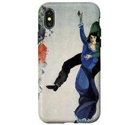 Over the Town Marc Chagall Expressionism Art Case for iPhone X/XS