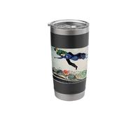 Over The Town Marc Chagall Expressionism Art Stainless Steel Insulated Tumbler