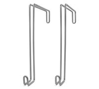 Over The Wall Heavy Duty Concrete Cinder Cement Block Wall Outdoor No Drill Fence Hooks Hangers - Extra Long Large Rafter Ladder Pool Equipment Pole Hangers for Planters Hoses Horse Tack Organization