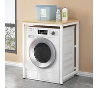 Over Toilet Washing Machine Shelf Storage Unit - Space-Saving Bathroomwith Easy Assembly for Bathroom Balcony & Laundry Room - Stylish & Functional Design